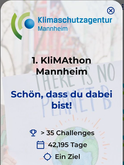 1. Mannheimer KliMAthon! feiert fast Halbzeit